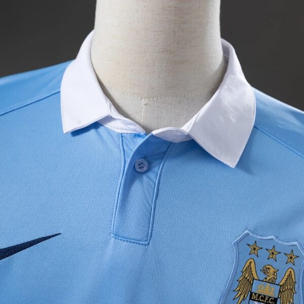 Manchester City F.C. 2015/16 Home Retro Football Shirt