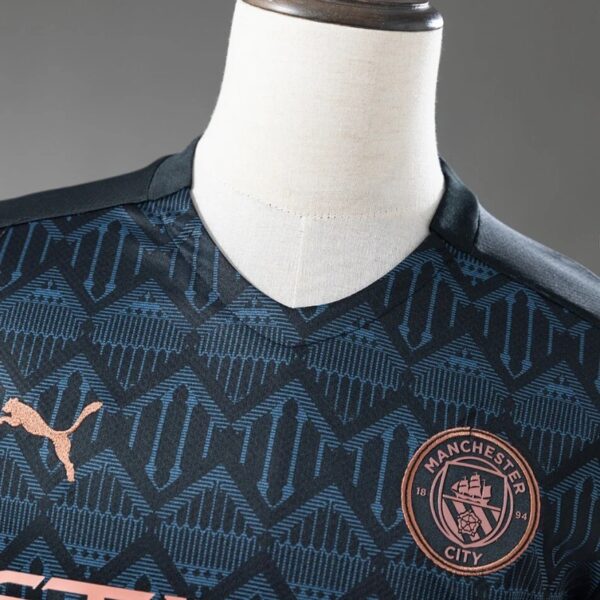 Manchester City F.C. 2020/21 Home Retro Football Shirt