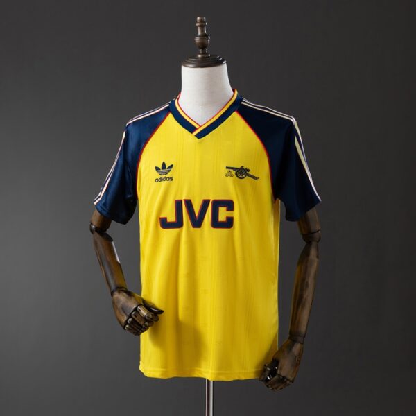 Arsenal F.C. 1988/90 Away Retro Football Shirt