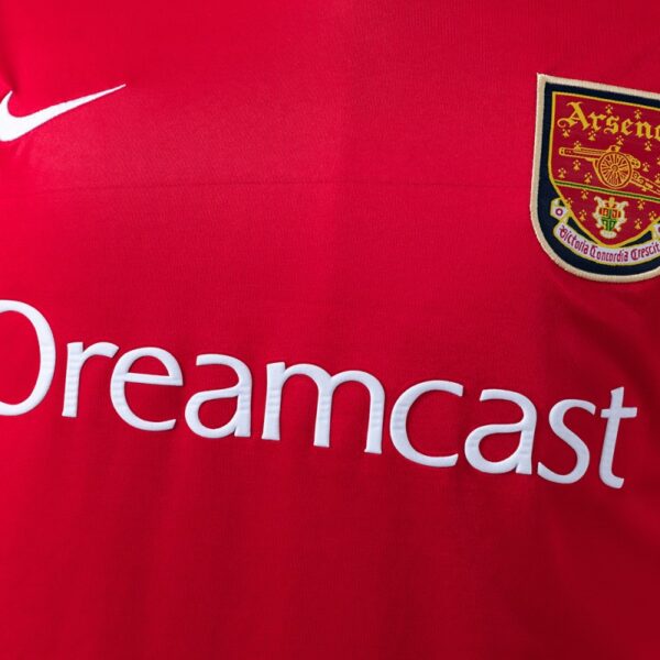 Arsenal F.C. 2001/02 Home Retro Football Shirt