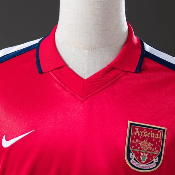 Arsenal 2001/02 Home Retro Long Sleeve Jersey – Highbury Classic Edition