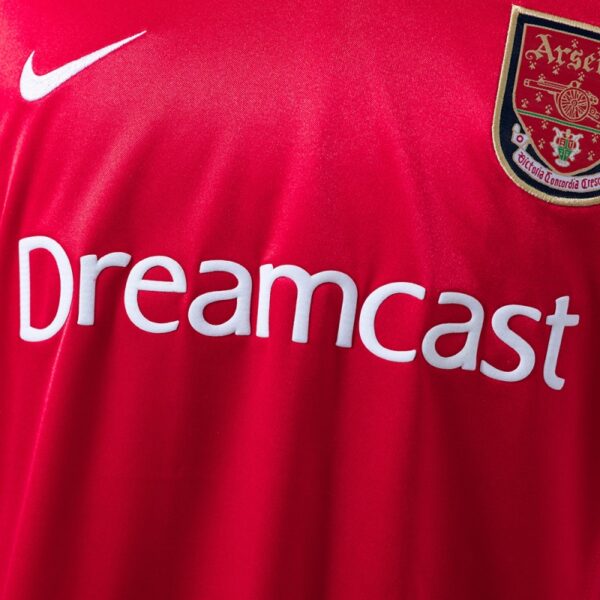 Arsenal 2001/02 Home Retro Long Sleeve Jersey – Highbury Classic Edition