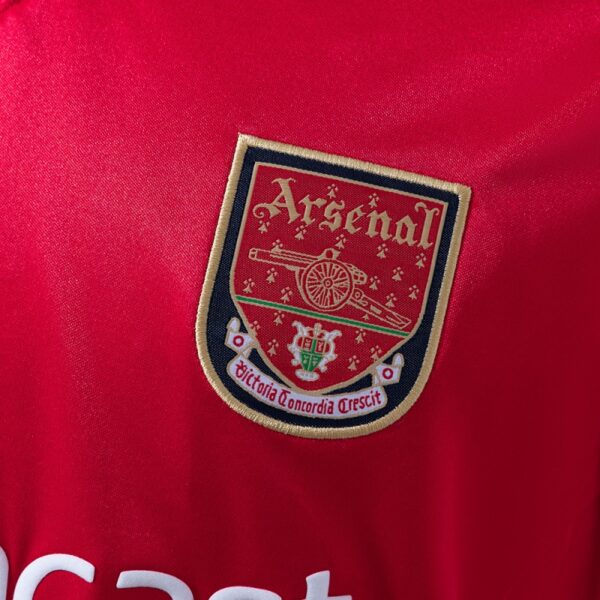 Arsenal 2001/02 Home Retro Long Sleeve Jersey – Highbury Classic Edition