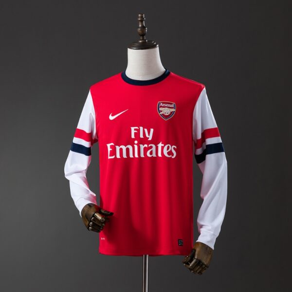 Arsenal 2012/13 Home Retro Long Sleeve Jersey – Emirates Classic Edition