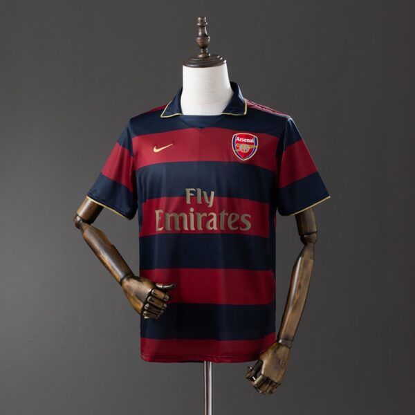 Arsenal 2007/08 Third Away Retro Jersey – Navy European Edition