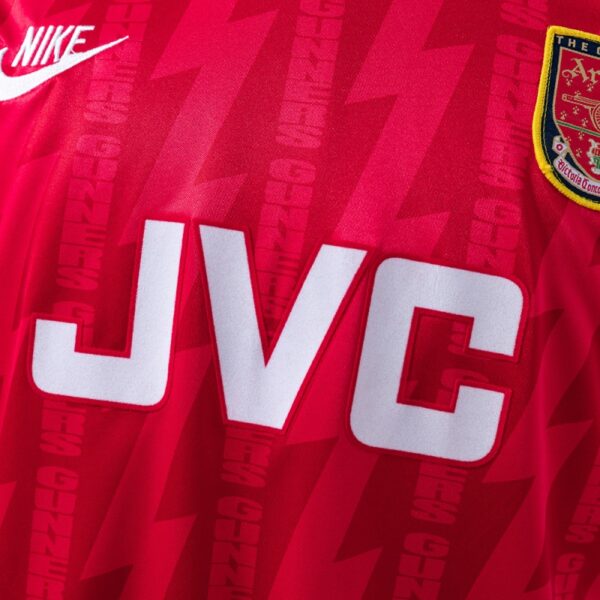 Arsenal 1994/96 Home Retro Jersey – Classic 90s Highbury Edition