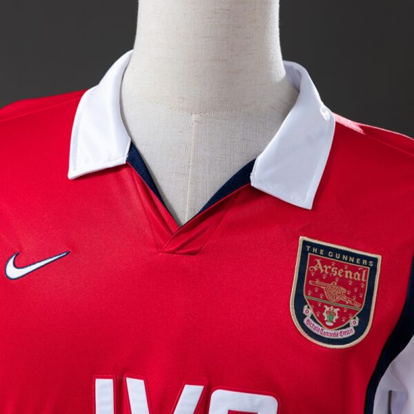 img_7547 Arsenal 1998 Home Long Sleeve Retro Jersey – Double Winners Edition