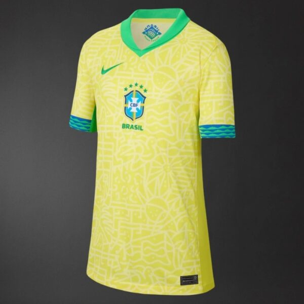 img_7607 Brazil national football team 2025 Home Full Kids Kit – Seleção Edition