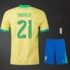 img_7611 Brazil national football team 2025 Home Full Kids Kit – Seleção Edition
