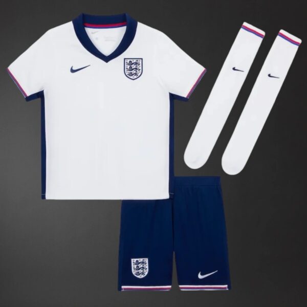 img_7695 England national football team 2024/25 Full Home Kids Kit – Three Lions Edition