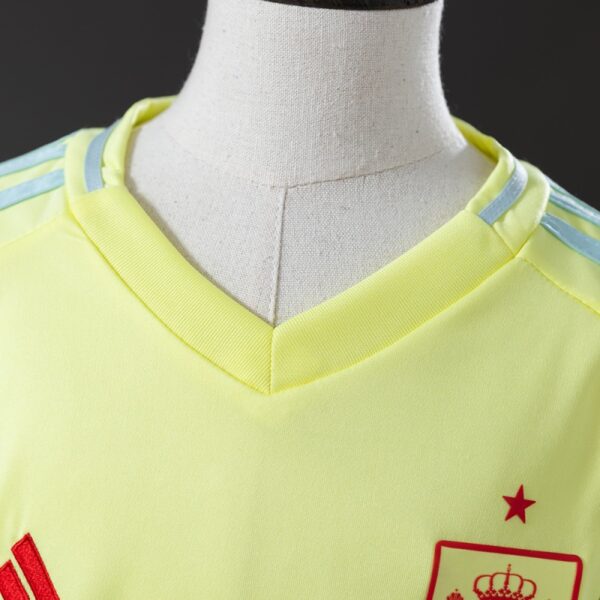 Spain national football team 2025 Away Kids Kit – La Furia Roja Edition