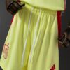 Spain national football team 2025 Away Kids Kit – La Furia Roja Edition