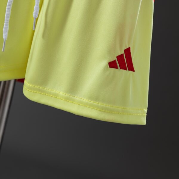 Spain national football team 2025 Away Kids Kit – La Furia Roja Edition