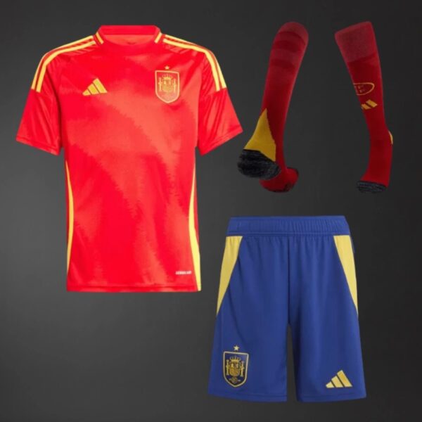 img_7735 Spain national football team 2025 Home Kids Kit