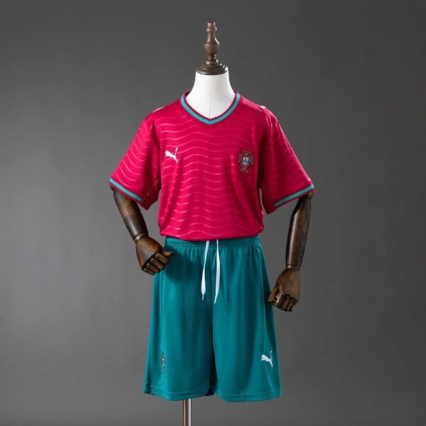 img_7771 Portugal national football team 2026 Full Home Kids Kit – Seleção Edition