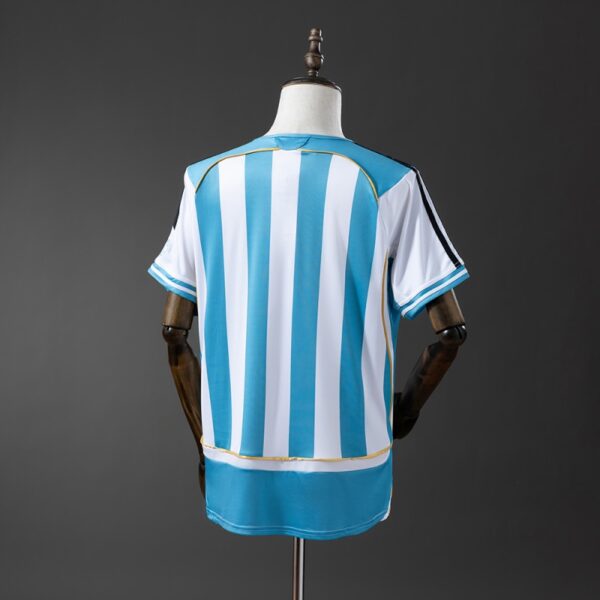 Argentina 2006 Home Retro Jersey – Classic Sky Blue & White Edition