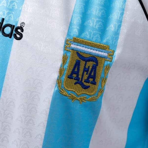 Argentina 1996/97 Home Retro Jersey – Classic Sky Blue & White Edition
