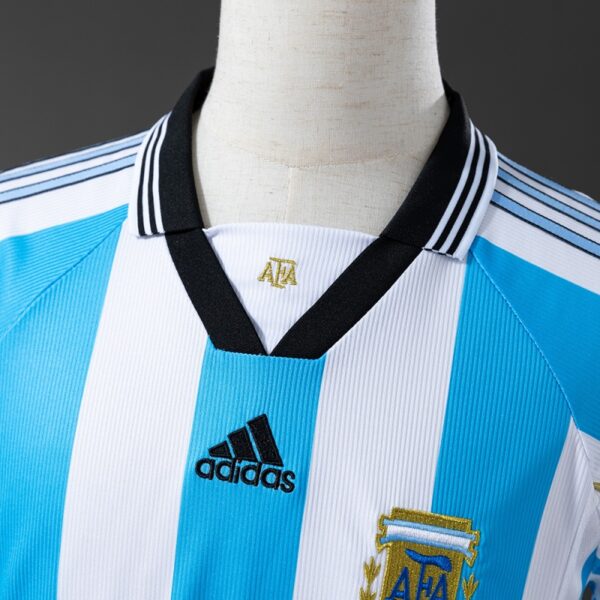 Argentina 1998/99 Home Retro Jersey – Classic Sky Blue & White Edition