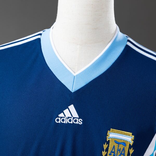 Argentina 1998 Away Retro Jersey – Classic World Cup Blue Edition