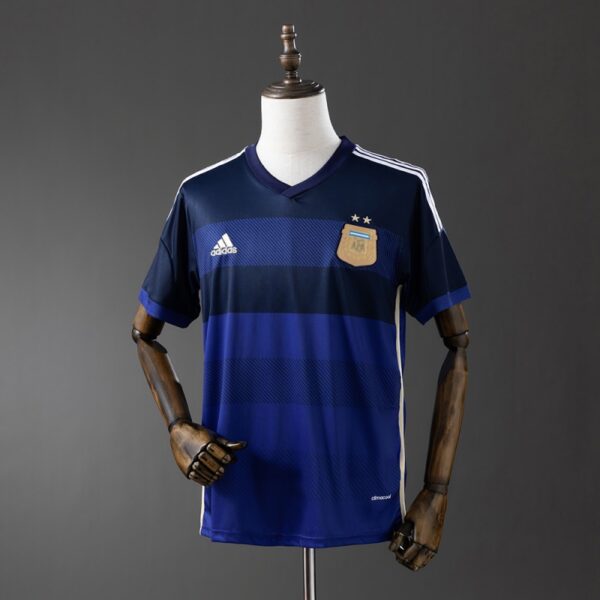 Argentina 2014 Away Retro Jersey – Classic Navy World Cup Edition