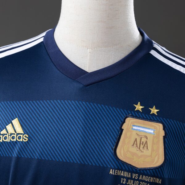 Argentina 2014 Away Long Sleeve Retro Jersey – Classic World Cup Edition