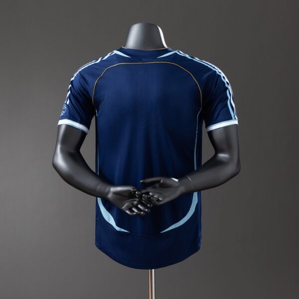Argentina 2006 Away Player Version Retro Jersey – Classic Navy Edition