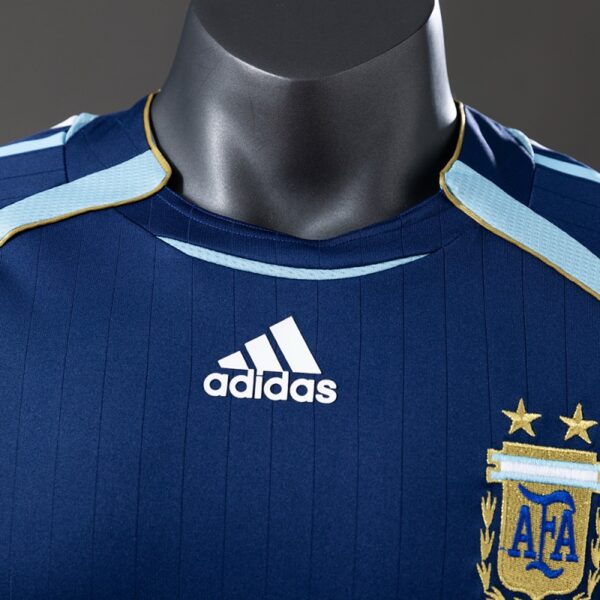 Argentina 2006 Away Player Version Retro Jersey – Classic Navy Edition