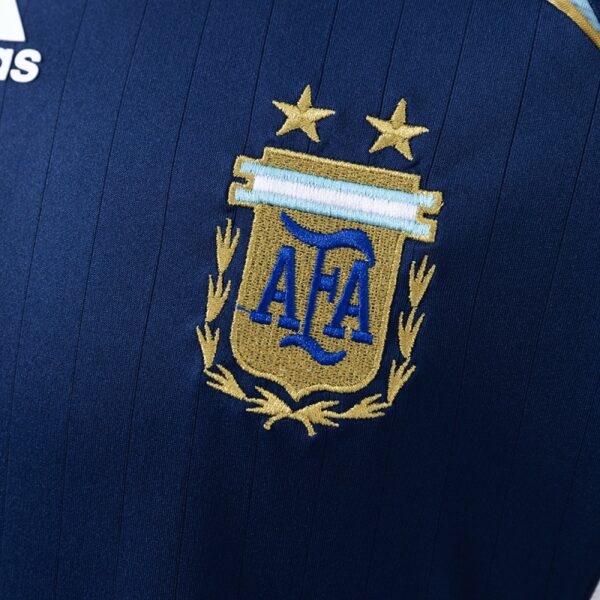 Argentina 2006 Away Player Version Retro Jersey – Classic Navy Edition