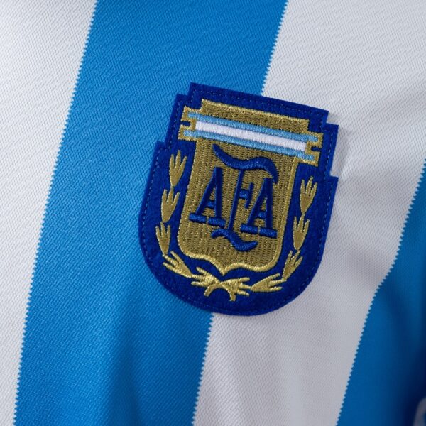 img_7998 Argentina 1986 Long Sleeve Home Retro Jersey – Classic World Cup Edition