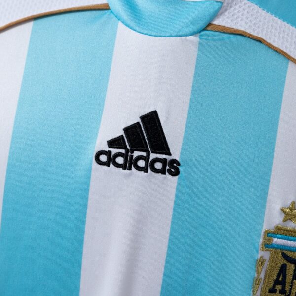 Argentina 2006/07 Long Sleeve Home Retro Jersey – Classic Sky Blue & White Edition