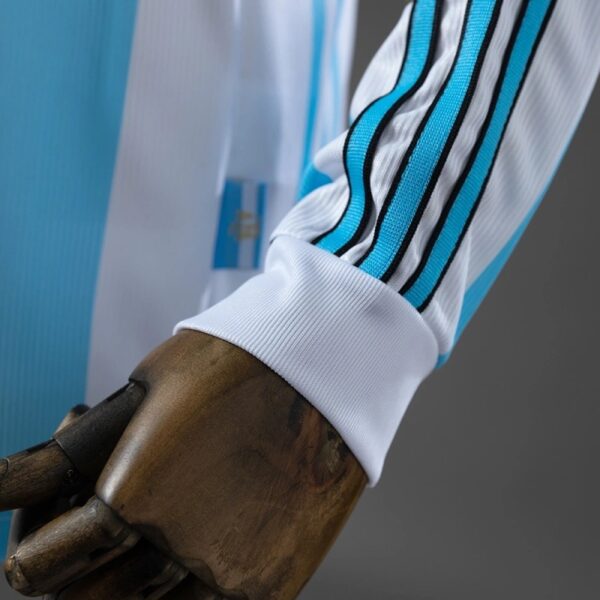 Argentina 1998 Home Long Sleeve Retro Jersey – Classic World Cup Edition