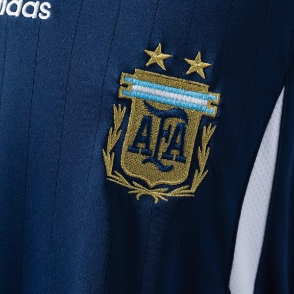 Argentina 2006 Away Long Sleeve Retro Jersey – Classic Navy Edition