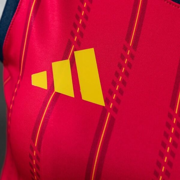 Spain 2026 Women’s Crop Top Tank – Home Jersey Edition