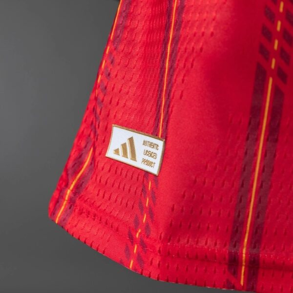 Spain 2026 Home Long Sleeve Player Version Jersey – Authentic Match Edition