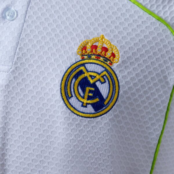 Real Madrid 2025/26 Polo Shirt White – Official Style Club Edition