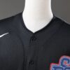 Paris Saint-Germain 2025/26 US Pack Full Button Baseball Jersey – Black Edition