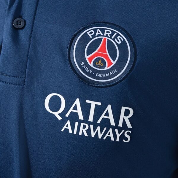 Paris Saint-Germain 2025/26 Polo Shirt Dark Blue – Official Club Edition