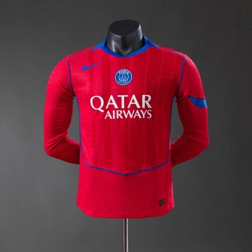img_8838 Paris Saint-Germain 2025/26 Third Away Long Sleeve Jersey - Player Edition