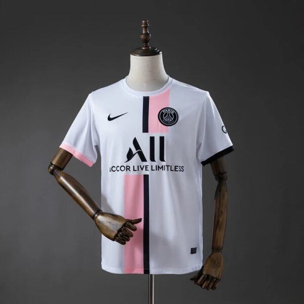 img_9055 Paris Saint-Germain 2021/22 Away Retro Jersey – Classic White Edition