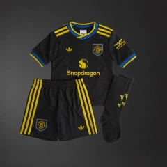 Manchester United 25/26 Third Full Kids Kit Jersey