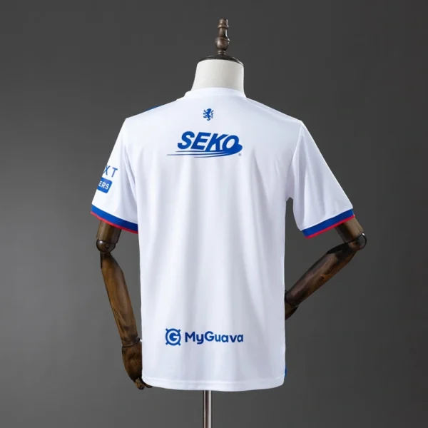 Rangers 2025/26 Away Jersey – White Edition