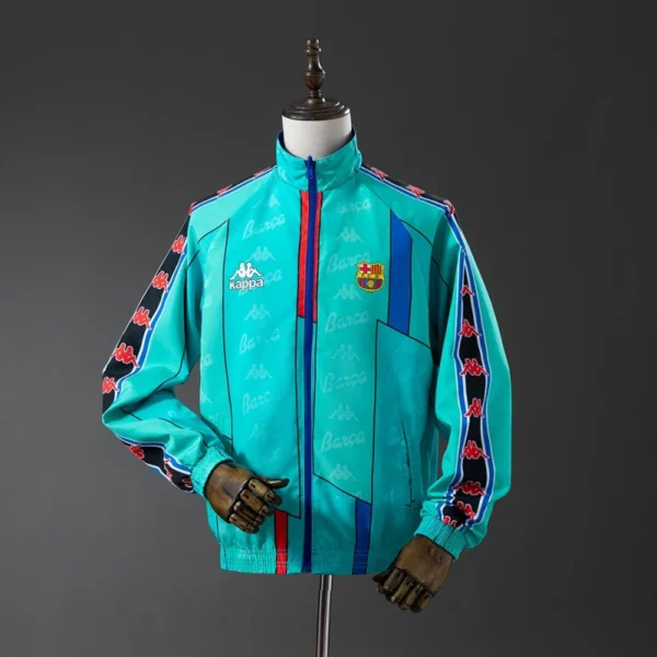 FC Barcelona Retro Reversible Anthem Windbreaker Jacket