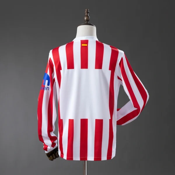 Atlético Madrid 2025/26 Home Long Sleeve Jersey – Official Edition