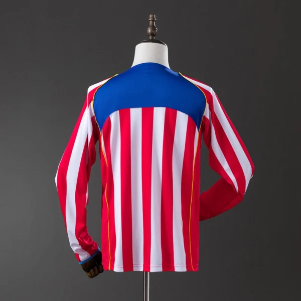 Atlético Madrid 2004/05 Home “Spider” Long Sleeve Retro Jersey