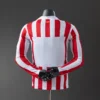 Atlético Madrid 2025/26 Home Long Sleeve Player Version Jersey