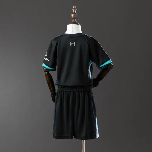 Liverpool 24/25 Away Full Kids Kit Jersey