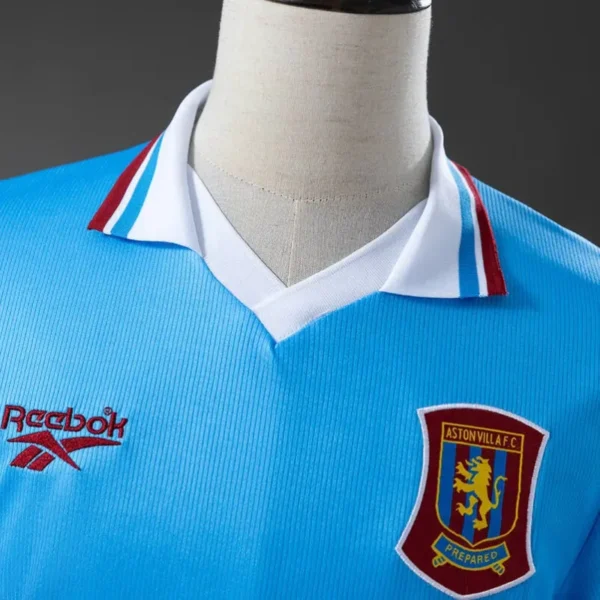 Aston Villa 1997/98 Away Retro Jersey – Classic Reebok Edition