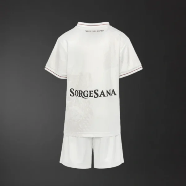 Napoli 25/26 Away Full Kids Kit Jersey