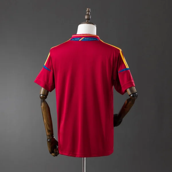 Spain 2012 Home Retro Jersey