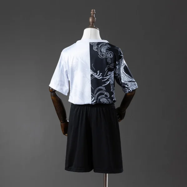 Real Madrid 2025/26 Black and White Dragon Special Edition Kids Kit
